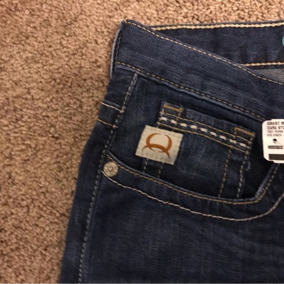 NWT Cinch Grant Mid Rise Relaxed Boot Cut Jeans - Picture 3 of 7